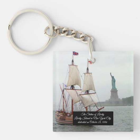 Freiheitsstatue Schlüsselanhänger (Vorderseite)