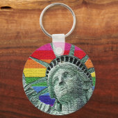 Freiheitsstatue Schlüsselanhänger (Vorderseite)