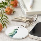 Freiheitsstatue Schlüsselanhänger (Vorderseite rechts)