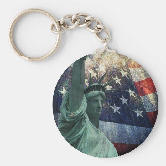 Freiheitsstatue Schlüsselanhänger (Vorne)