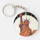 Freiheitsstatue Schlüsselanhänger (Vorderseite)