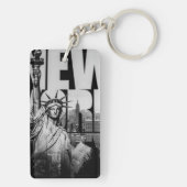 Freiheitsstatue Schlüsselanhänger (Rückseite)