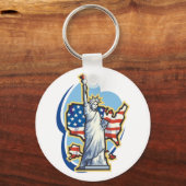 Freiheitsstatue Schlüsselanhänger (Vorderseite)