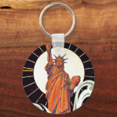 Freiheitsstatue Schlüsselanhänger (Vorderseite)