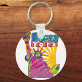 Freiheitsstatue Schlüsselanhänger (Vorderseite)