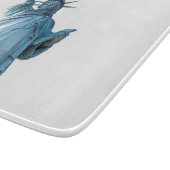 Freiheitsstatue Schneidebrett (Ecke)