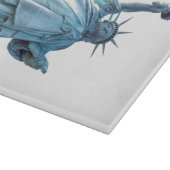 Freiheitsstatue Schneidebrett (Ecke)