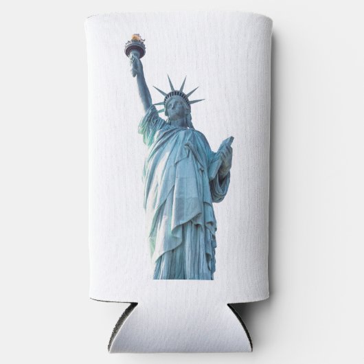 Freiheitsstatue Selters Dosenkühler (Vorderseite)