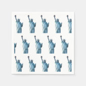 Freiheitsstatue Serviette (Vorderseite)