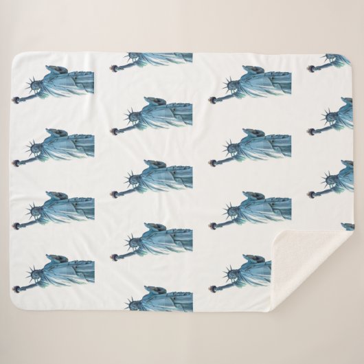 Freiheitsstatue Sherpadecke (Vorderseite (Horizontal))