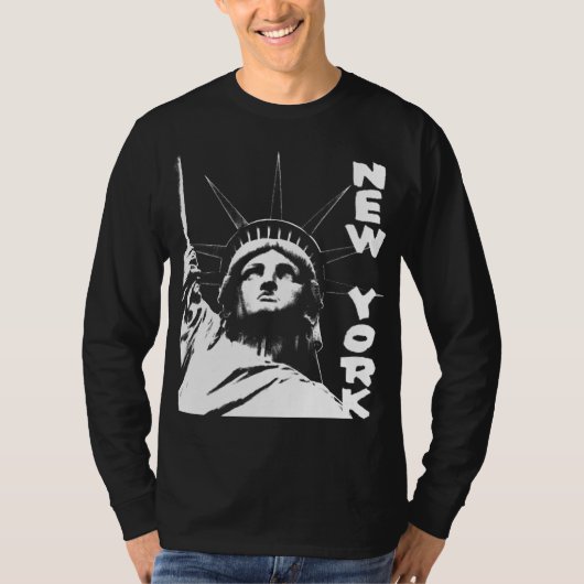 Freiheitsstatue Shirt-Andenken das NYC der T-Shirt (Vorderseite)