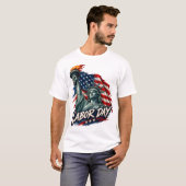 Freiheitsstatue-Shirt T-Shirt (Vorne ganz)