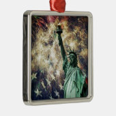 Freiheitsstatue Silbernes Ornament (Rechts)