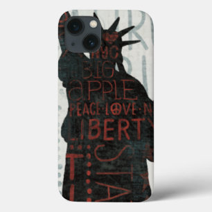 Freiheitsstatue Silhouette Case-Mate iPhone Hülle