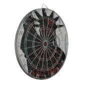 Freiheitsstatue Silhouette Dartscheibe (Vorderseite Links)