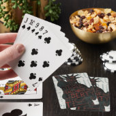 Freiheitsstatue Silhouette Spielkarten (In Situ)