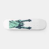 Freiheitsstatue Skateboard (Horizontal)