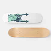Freiheitsstatue Skateboard (Horizontal)