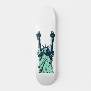 Freiheitsstatue skateboard