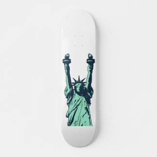 Freiheitsstatue Skateboard