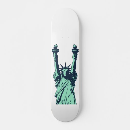 Freiheitsstatue Skateboard (Vorne)