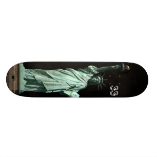 Freiheitsstatue Skateboard