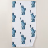 Freiheitsstatue Strandtuch (Vorderseite)