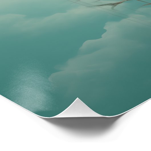 Freiheitsstatue - Surrealismus Poster (Ecke)