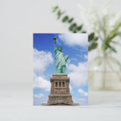 Freiheitsstatue, Symbol der Freiheit, Postkarte (Stehend Vorderseite)