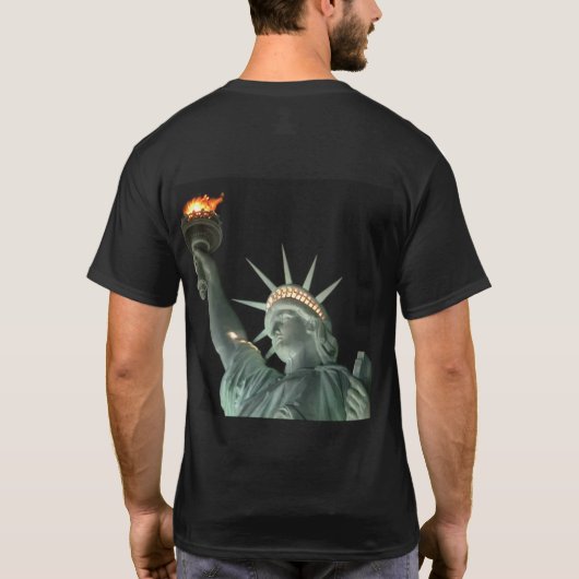 Freiheitsstatue T - Shirt (Rückseite)