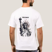 Freiheitsstatue T - Shirt (Rückseite)
