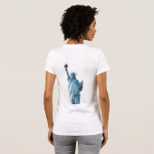Freiheitsstatue T-Shirt (Schwarz voll)