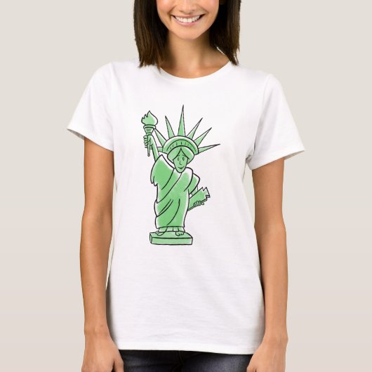 Freiheitsstatue T-Shirt (Vorderseite)