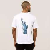 Freiheitsstatue T-Shirt (Schwarz voll)
