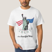 Freiheitsstatue T-Shirt (Vorderseite)