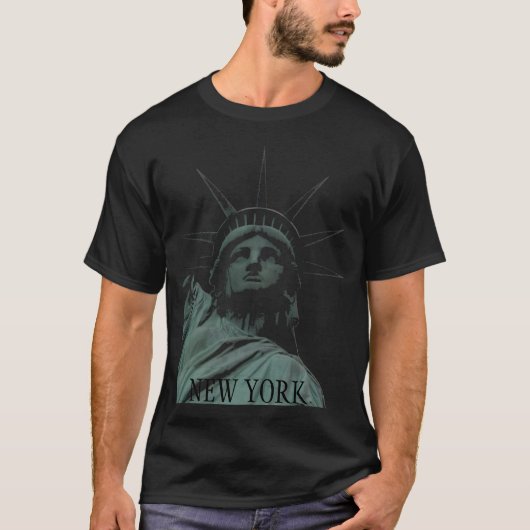 Freiheitsstatue T - Shirt New York Shirt Souvenirs (Vorderseite)