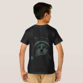 Freiheitsstatue T - Shirt-New- YorkShirt-Andenken T-Shirt (Schwarz voll)