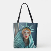 Freiheitsstatue Tasche (Rückseite)