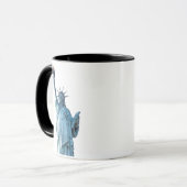 Freiheitsstatue Tasse (Vorderseite Links)