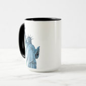 Freiheitsstatue Tasse (Vorderseite Links)