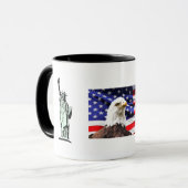 Freiheitsstatue Tasse (Vorderseite Links)