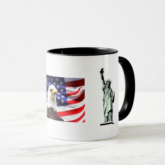 Freiheitsstatue Tasse (VorderseiteRechts)