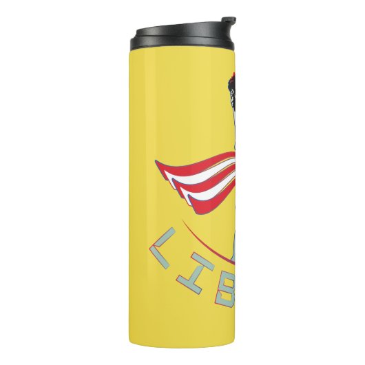 Freiheitsstatue Thermosbecher (Nach links gedreht)