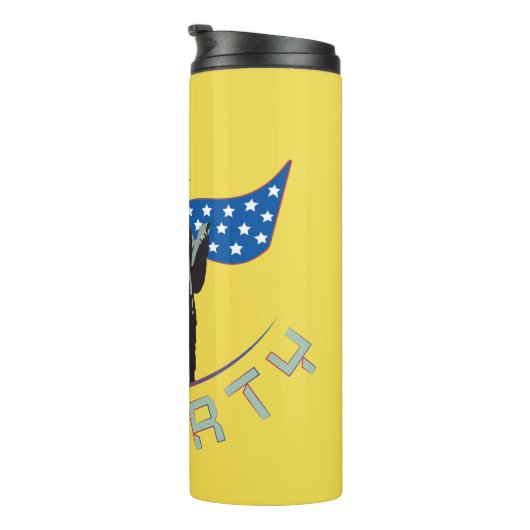 Freiheitsstatue Thermosbecher (Nach rechts gedreht)