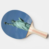 Freiheitsstatue Tischtennis Schläger (Seitenansicht)