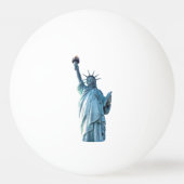 Freiheitsstatue Tischtennisball (Rückseite)