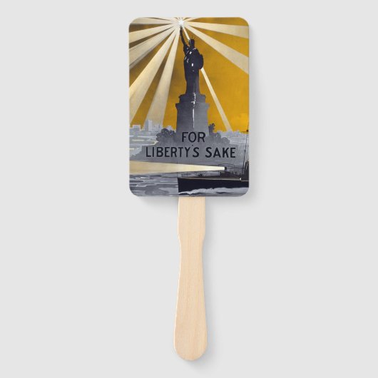 Freiheitsstatue Torch und Zweiter Weltkrieg der US Fächer (Vorderseite)