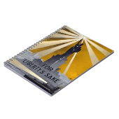 Freiheitsstatue Torch und Zweiter Weltkrieg der US Notizblock (Linke Seite)