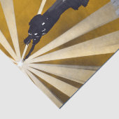 Freiheitsstatue Torch und Zweiter Weltkrieg der US Seidenpapier (Ausschnitt)