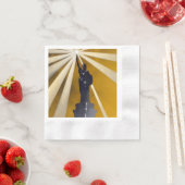 Freiheitsstatue Torch und Zweiter Weltkrieg der US Serviette (Beispiel)